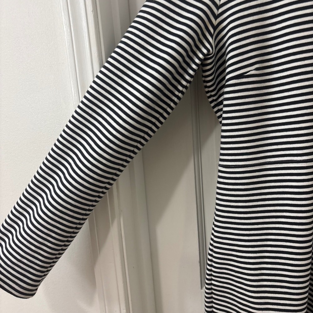 Kate Spade Saturday Striped Sheath Dress 12 Cotton Career Nautical French Girl - Picture 5 of 7